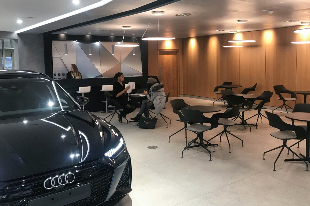 Corporate Workspace Audi Wimbledon Automotive Showroom Fit Out 7